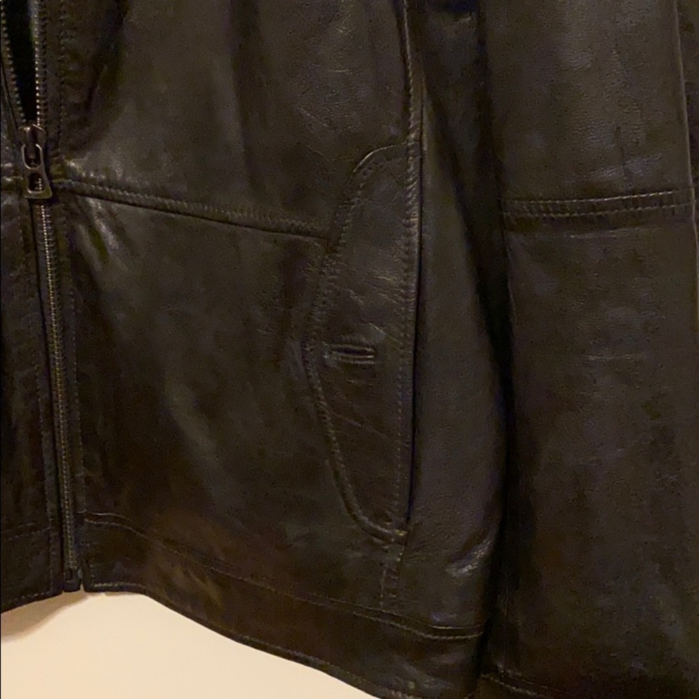 Hugo Boss Leather Jacket - Picture 3 of 6